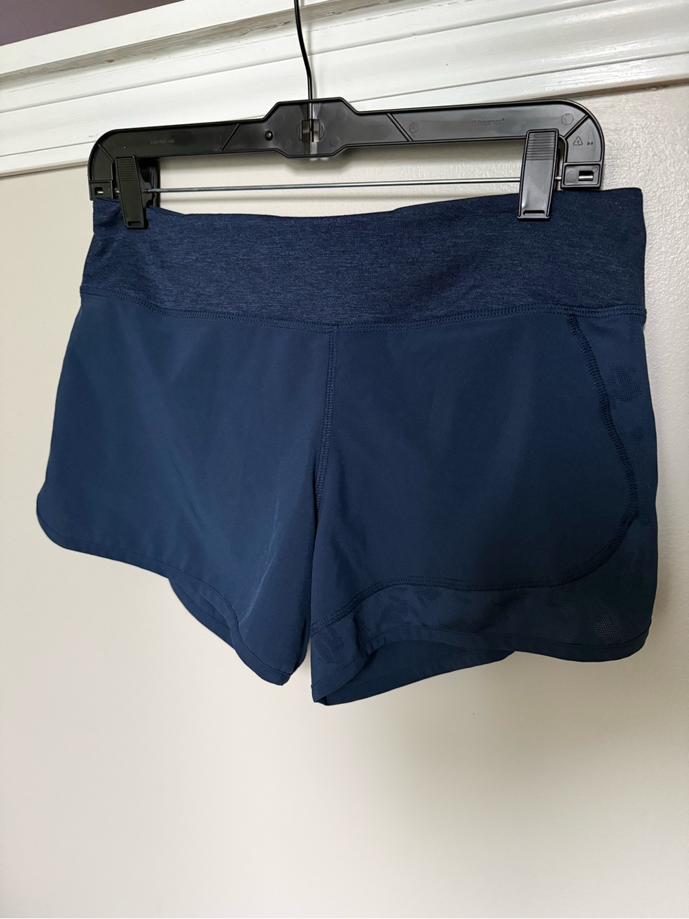 Rabbit navy blue 4” inseam running shorts M